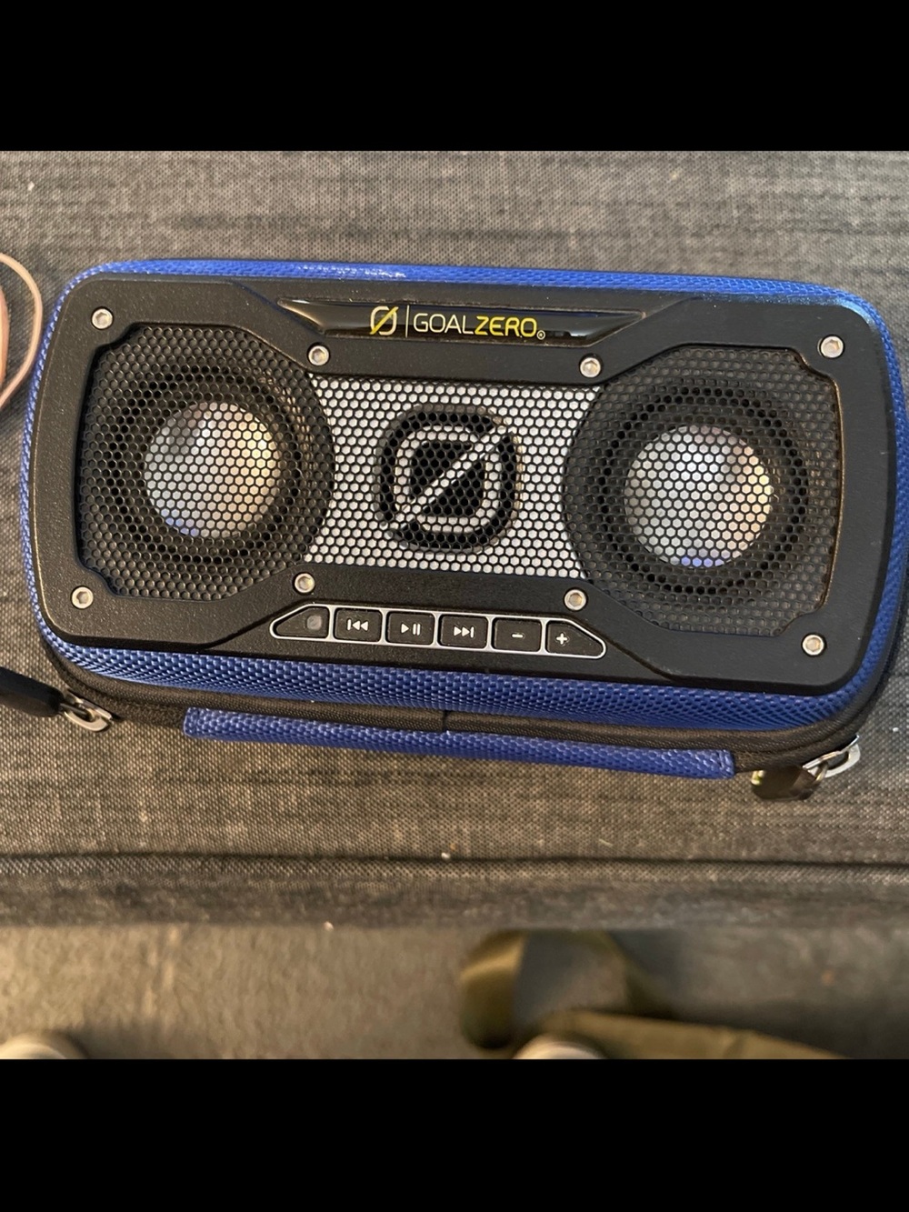 Blue Portable Bluetooth Speaker